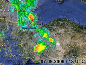 Avrupa üzerinde bulunan 1028 hpa yüksek basınç merkezi etkili olmaktadır.