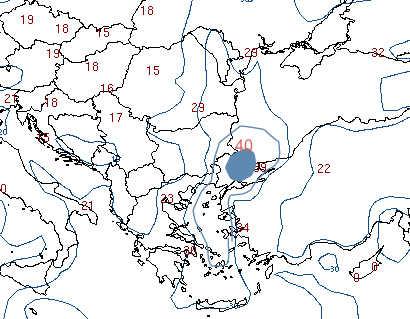 7 9 Eylül 2009 tarihinde Marmara bölgesinde kuvvetli yağış oluşumunu destekleyen kararsızlık parametreleri arasında sıcaklık ve rüzgârın öne çıktığı görülmektedir.