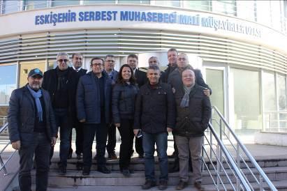 19 Ocak 2018 tarihinde Ordu SMMM Odası Başkanı Bahadır BAŞ, Çorum SMMM Odası Başkanı