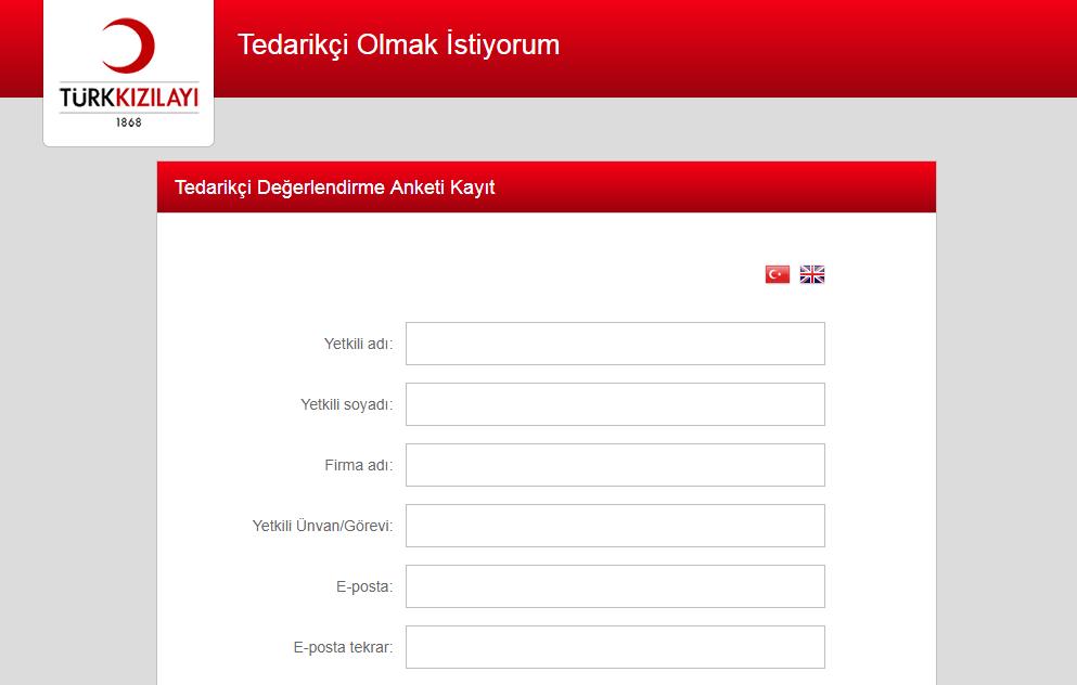 İhale Sistemine Giriş: Kayıt İşlemleri tamamlandıktan sonra, teklif veren kullanıcı adı ve şifreniz ile ihalelere teklif vermek için giriş yapılması gereken Türk Kızılayı E-İhale Sistemine giriş
