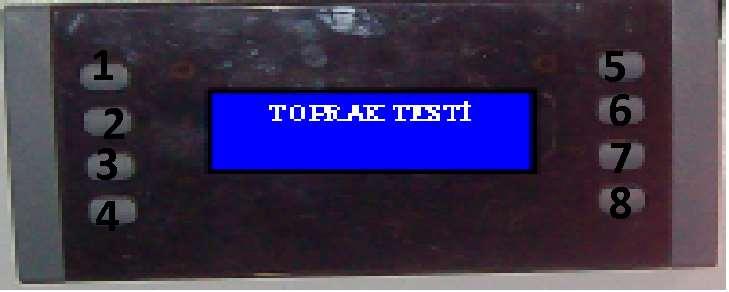 ÇALIŞMASI İ ÇALIŞTIRMA START A BASILDIĞINDA DEĞİŞMELİ OLARAK GÖRÜNÜR. STOP A BASILDIĞINDA R=9999 mohm V = 0.00 I : 00.0 R=9999 mohm 00.00 I =00,2 İPTAL 00:01 I= 00.