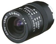Aksesuarlar FLF025020 Sabit İris Monofokal Lens FLF08006 Sabit İris