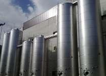 stainless steel tank and machines.