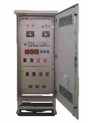 When it is needed to add a generator to existing grid, a transfer panel is used to operate the