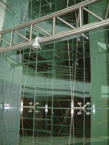 glass facades are manufactured with