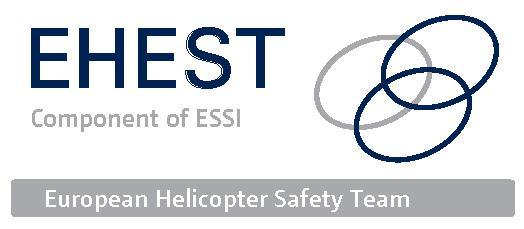 Temmuz 2013 AVRUPA HELİKOPTER EMNİYET EKİBİ (EHEST) ESSI Bileşeni Avrupa Havacılık Emniyeti Ajansı (EASA) Emniyet