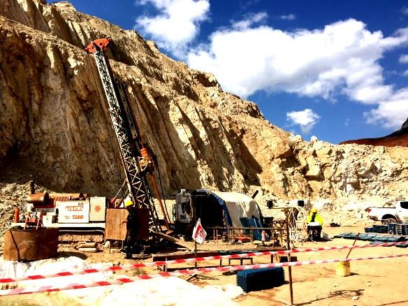 Jeoteknik Etüt Maden Ocağı, Şev Stabilitesi Raporları kapsamında veri toplanması ve Değerlendirilmesi Sahada Oryante Sondaj