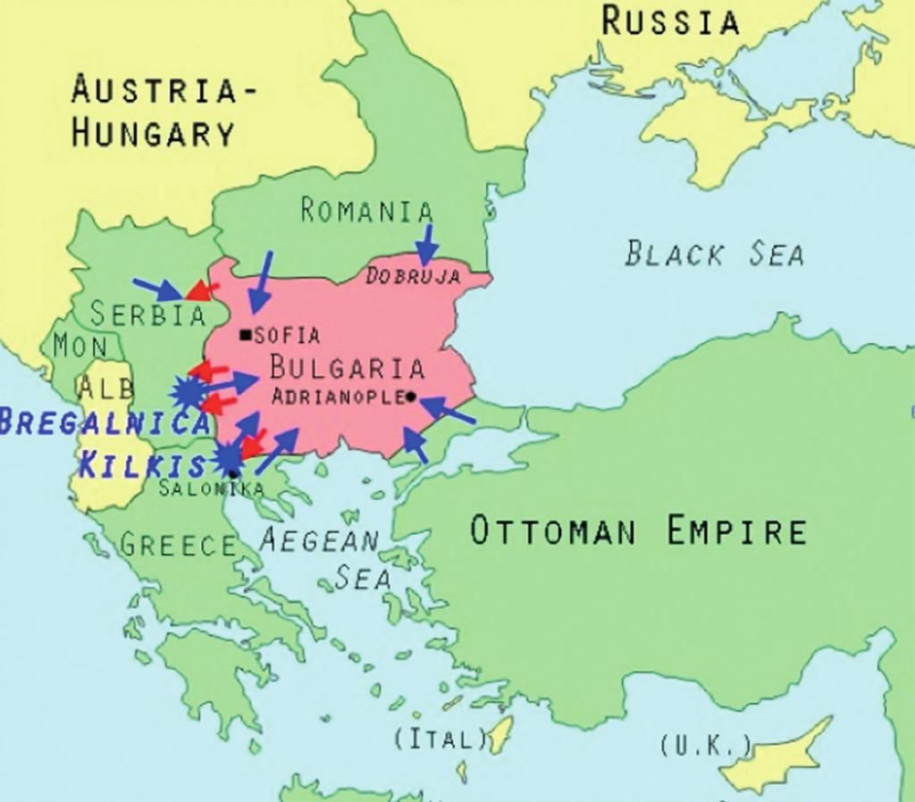 Bunun üzerine Sırplar Arnavutluk kıyılarındaki kayıplarını telafi etmek için Makedonya daki kazanımlarını büyütmeye çalıştılar.