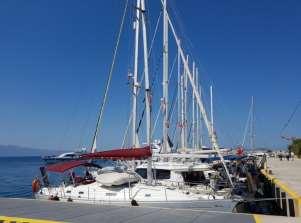 DADDralli Ege 2018 tekneleri Turgutreis gümrük rıhtımında Turgutreis D-Marin Yat Kulübü 3 Haziran 2018 Pazar Turgutreis-Pitagorion (37 41.343N 026 56.