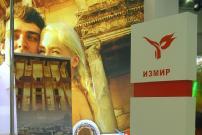 Standımızda, Odamız tarafından yaptırılan İzmir için hazırlanan Rusça tanıtım filmi CD si, Rusça hazırlanmış olan İzmir Guide, ithalatçı ve ihracatçı üyelerimizi tanıtan Exporters & Importers CD