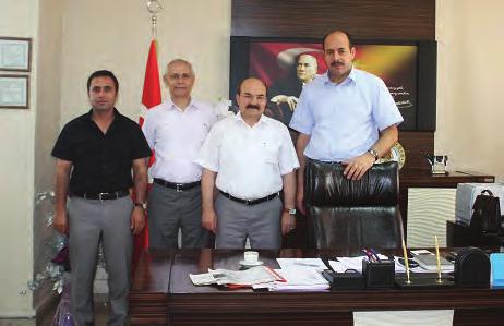 görüştüler. Türk Veteriner Hekimleri Birliği Merkez Konseyi Başkanı Talat GÖZET ve 2.