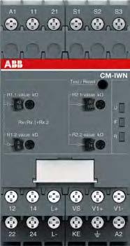 221 Endüstriyel elektronik kontrol röleleri İzolasyon izleme röleleri CM-IWS.2 CM-IWN.