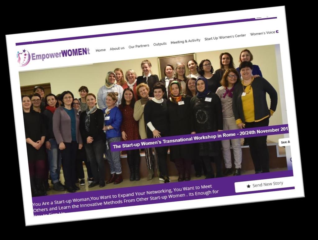 EmpowerWOMENt İş Hayatına Yeni Atılan ve İş Kurma Başlangıcında Olan Kadınlar