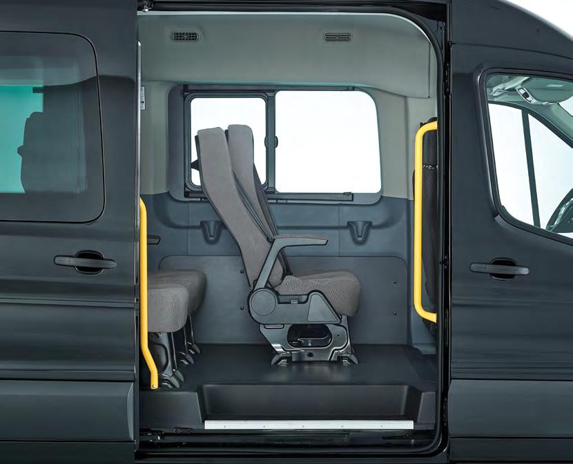 Koltuk Arkası Tutamacı ve Plastik Koruması Yeni tasarım Ford Transit yolcu