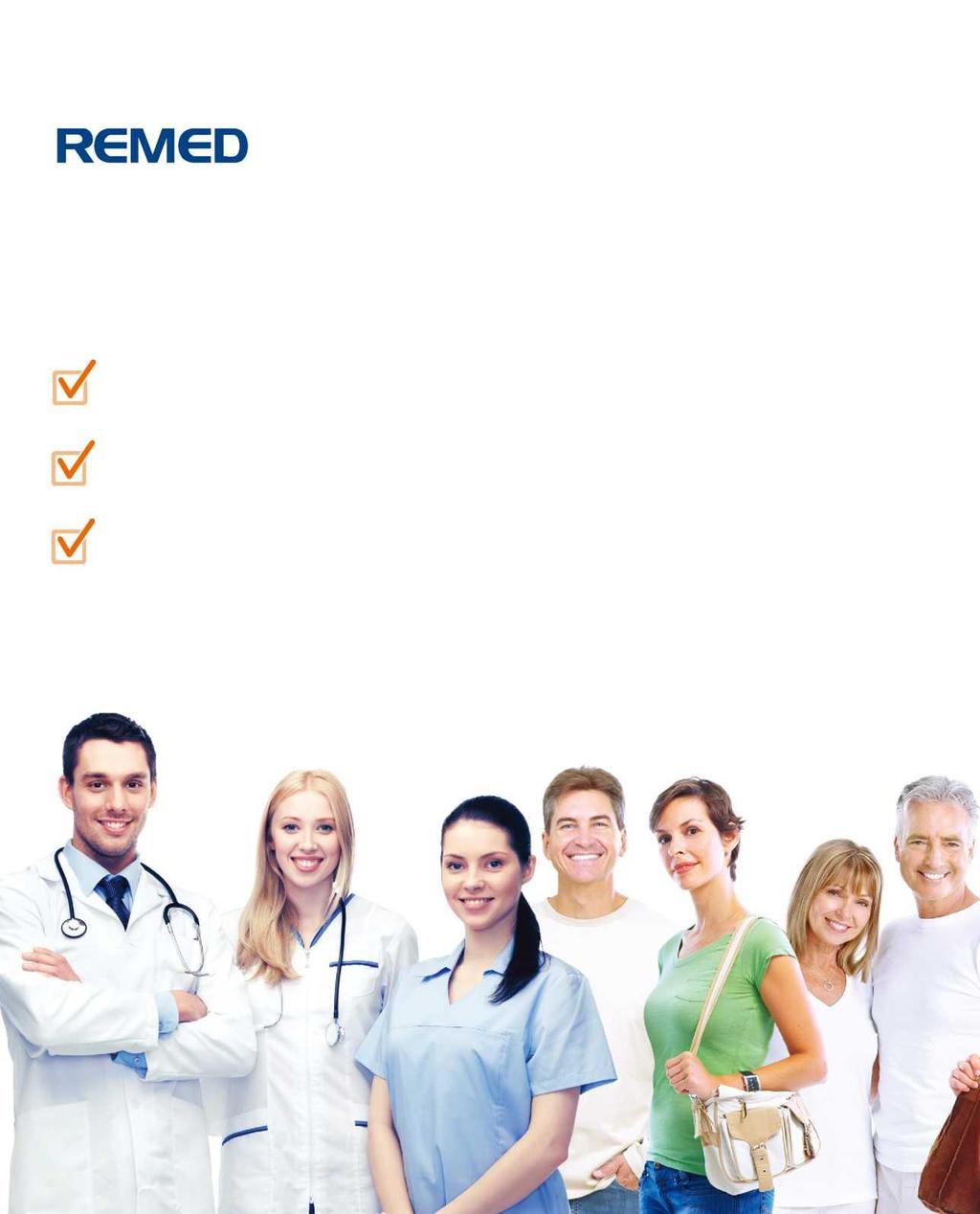 REMED, 2003 yılında kuruluşundan beri, dünyanın ilk elektromanyetik stimülasyon cihazını üreterek dünyanın her bir yanında farklı fiziksel rahatsızlıklar yaşayan hastaların tedavisi için çalışmıştır.