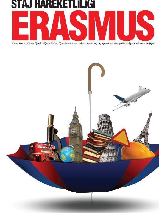 Erasmus Stajı Erasmus Stajı Öğrenciler staj yapacakları firmalar ile görüşerek Erasmus stajı için başvuru yapabilirler.