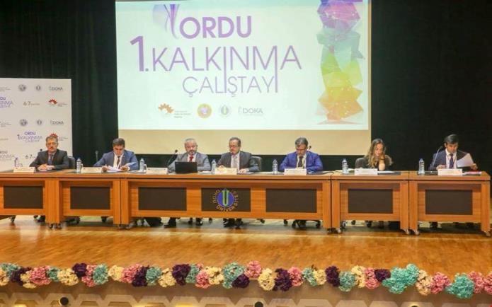 Ordu 1. Kalkınma Çalıştayı Ordu Üniversitesi Cumhuriyet Yerleşkesinde Gerçekleştirildi. Ordu 1.