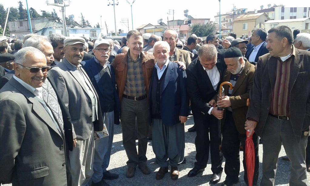 12. Türkiye Emekliler Derneği Tarsus Şubesi nin Olağan Genel Kurulu na katılarak, emeklilerin özlük haklarına yönelik CHP