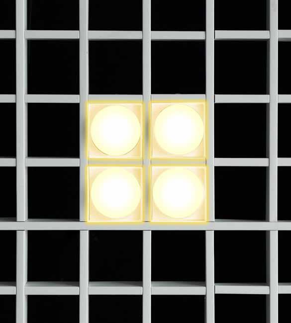 OPEN DOT Lumuner Open Dot modeli, Opencell metal asma tavan sistemleriyle uyumlu LED aydınlatma armatürüdür. Peteklerin ölçülerine göre istenilen ebatlarda üretilebilmektedir.
