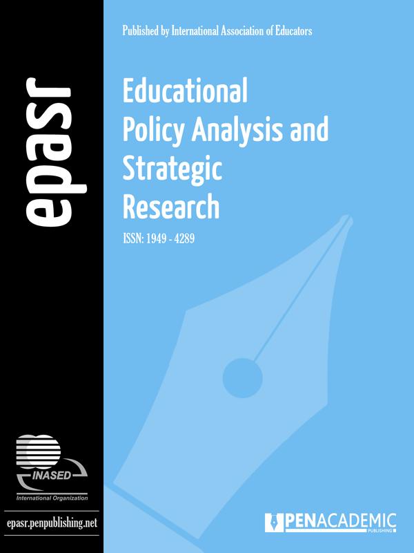 Educational Policy Analysis and Strategic Research Volume 7, Issue 1 January 2012 epasr.penpublishing.