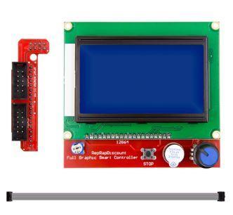 LCD 12864 NEMA 17 STEP MOTOR 42HD4027-01 Bipolar/Unipolar Nema