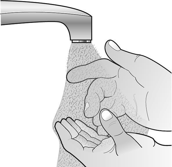 Adım: Ellerinizi temizleyiniz Ellerinizi sabun ve suyla veya el dezenfektanı ile