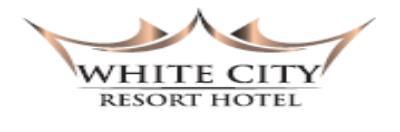 WHITE CITY BEACH HOTEL HOTEL ADI : WHITE CITY BEACH HOTEL ADRES : Gerpelit Mevkii Konaklı / Alanya TELEFON : +90 242 565 17 47 / 48 / +90 444 36 32 FAX : +90 242 565 11 88 KATEGORİ : 4* PANSIYON :
