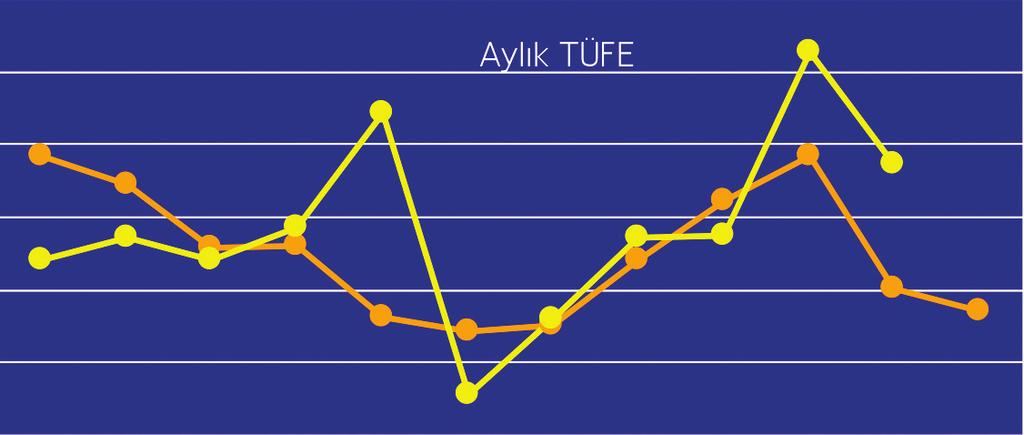 baskı oluşturacak demektir. Yüksek büyümenin getirdiği bir olumsuzluk da kuşkusuz enflasyonun artması. Bir sonraki konu başlığımız altında bu konuyu detaylı olarak inceledik. 2011 de yüzde 5.