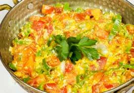 Sucuklu Yumurta Sahanda Yumurta / Fried Egg 7,00 Menemen Scrambled