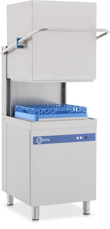 Dijital Giyotin Bulaşık Yıkama Makineleri Digital Hood Type Dishwashers Dijital gösterge paneli, Kvet ve boyler suyu sıcaklıklarını anlık olarak görntleyebilme özelliği, 60-90-120-180 saniyeye