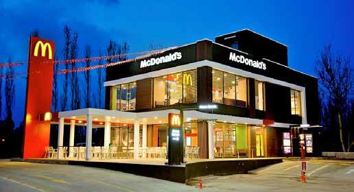 McDonald s Türkiye de Sürdürülebilirlik Türkiye de 33 yıldır hızlı servis restoranları sektöründe faaliyet gösteren McDonald s ın tercih edilen bir marka olmasının arkasında, lezzetli ve kaliteli