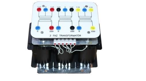 Giriş Voltajı : 3x380V AC, 50/60Hz Çıkış voltajı : 3x (2x110V)
