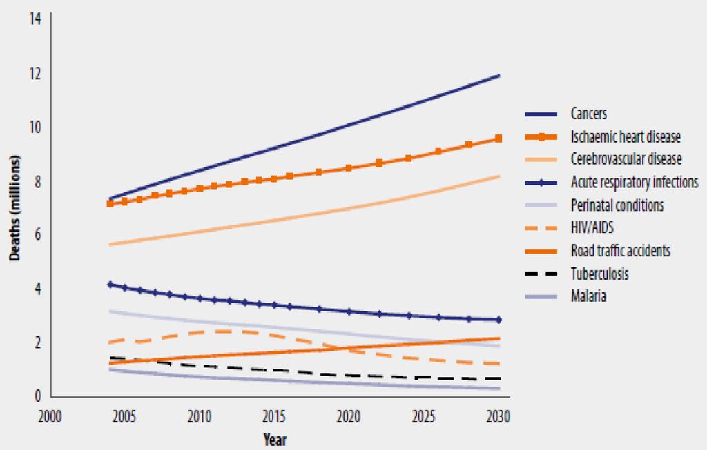 Seçilmiş Ölüm Nedenleri Projeksiyonları (2000-2030) Doç. Dr.