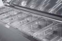 Soğutma Üniteleri Cooling Units Pizza ve Salata Hazırlık Buzdolabı Pizza and Salad Preparation Fridge VBT 187-P VBT 137-PM Dime