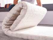 Compact Guest Bed, fermuarlı kılıfı Bambu kumaş sayesinde çamaşır makinesinde