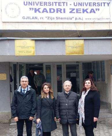 ÜNİVERSİTEMİZİN ORTAK OLDUĞU MERKEZİ PROJELER Kosova Heimerer Üniversitesi nin yürüttüğü İnterdisipliner Sağlık Eğitim Merkezi isimli Erasmus Merkezi Proje Avrupa Komisyonu