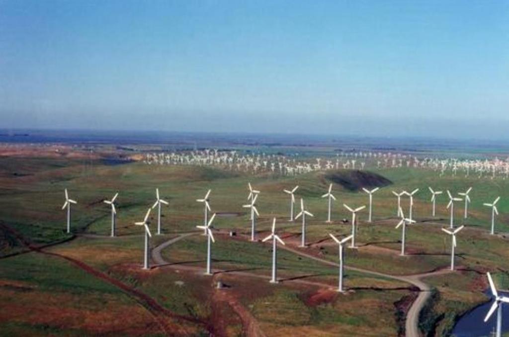 Dünyanın en büyük rüzgar çiftliği, 627 türbin ile Roscoe