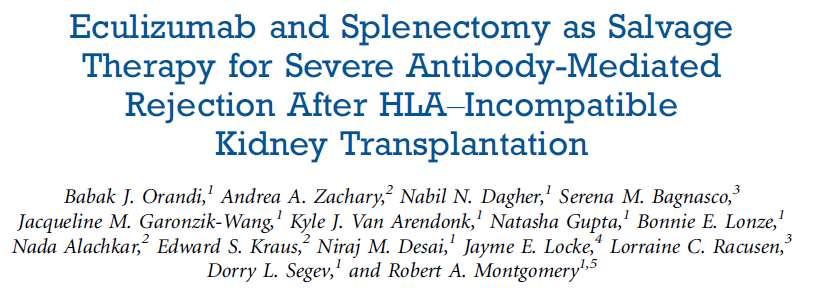 Transplantation 2014 267 HLA uyumsuz desensitize edilmiş renal Tx hastası 24 (%9) hastada erken