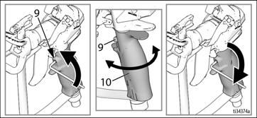 NOT: İttirme pimleri (11) yayla gerilmiştir, tetik çıkarılırken dikkatli olunmalıdır. 7. Yayı (12) ve ittirme pimlerini (11) tabanca muhafazasından (1) çıkarın. 8.