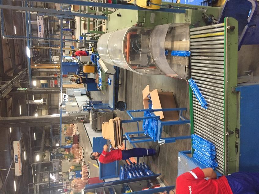 KONU SEÇİMİ Çınar Hattı Ambalaj Alanı Fabrikamızda elektrod, tel ve toz üretimi yapılmaktadır.