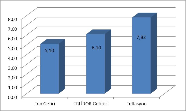 B. PERFORMANS BİLGİSİ Toplam Getiri (%) Karşılaştırma Ölçütünün Getirisi /Eşik Değer (%) Enflasyon Oranı (%) Portföyün Zaman İçinde Standart Sapması % Karşılaştırma Ölçütünün Standart Sapması(****)