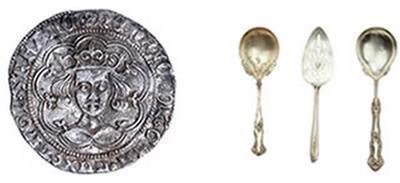 Gümüş madeni paralarda ve yemek takımlarında dekoratif amaçlı kullanılıyor.