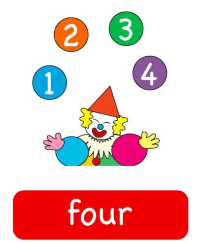 AGE 4 We learned Numbers (1 to 10 ) and colours