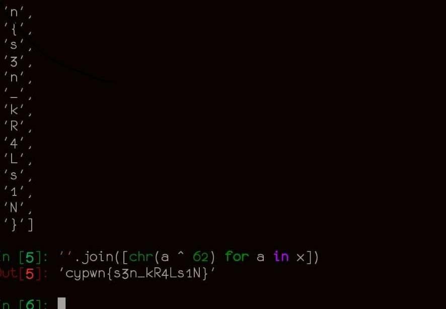 x = list(map(int, data.split(' '))) print(''.