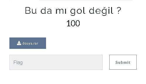 1.Flag Formatı (Hoş Geldiniz) Flag formatını verdiği gibi direk giriyoruz genelde bütün CTF lerde başlangıç sorusudur.