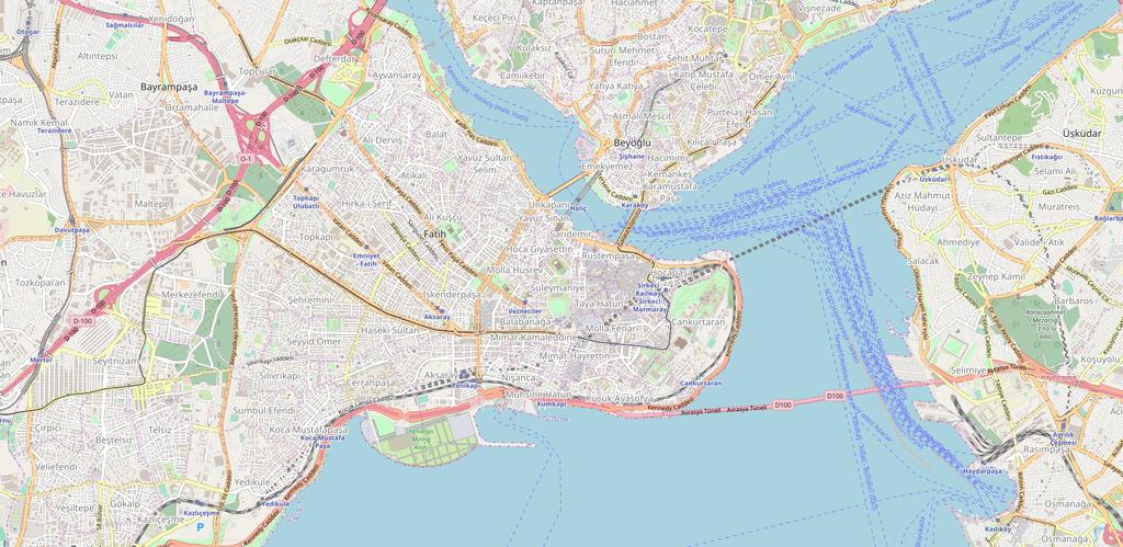 OpenStreet Map Istanbul