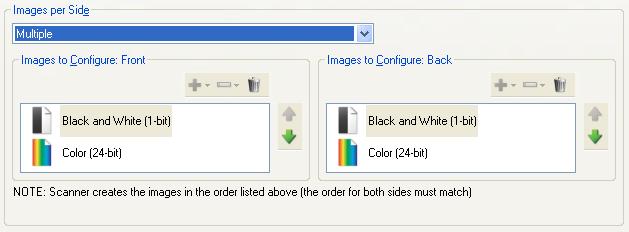 Procedures 7. Genel sekmesi&apos;nde Farklı rara seçeneği için Renkli (24-bit) seçeneğini seçin.