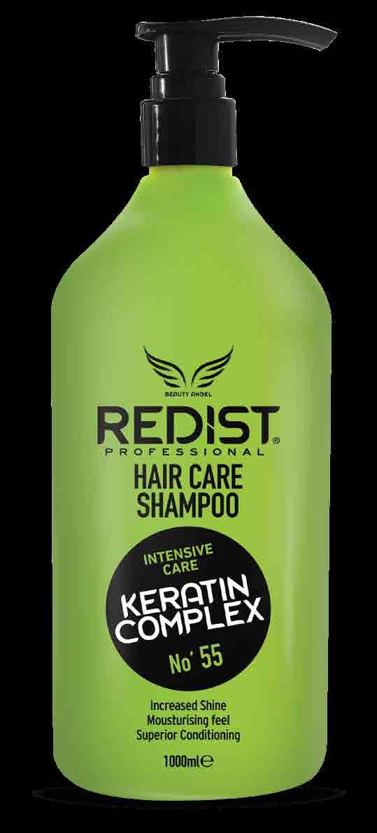 KERATIN CONTENT It softens the hair without weighing it down and ensures easy brushing by moisturizing.