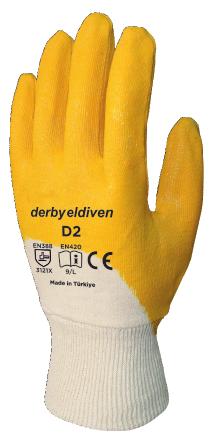 2111X Boy Size Kaplama Rengi Coating Colour Product Code Koli Miktarı Package Quantisty 9-10 Sarı / Yellow D-400 288 Çi / 288 Pairs This product can be used as a general purpose glove in various