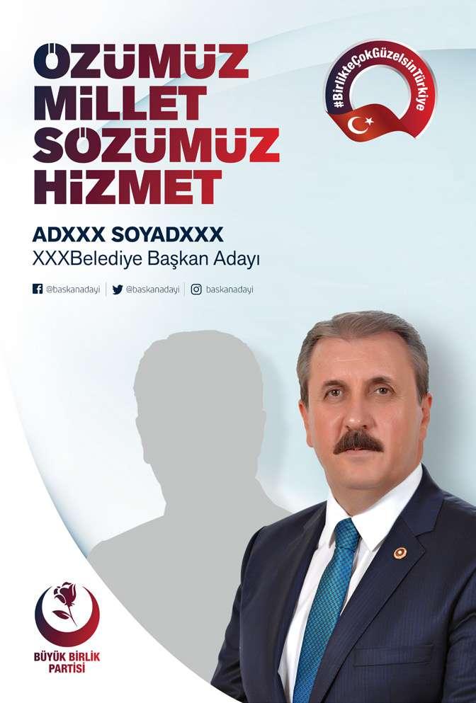 LİDER, ADAY RAKET / CLP Örnek tasarımlarda hiçbir değişiklik